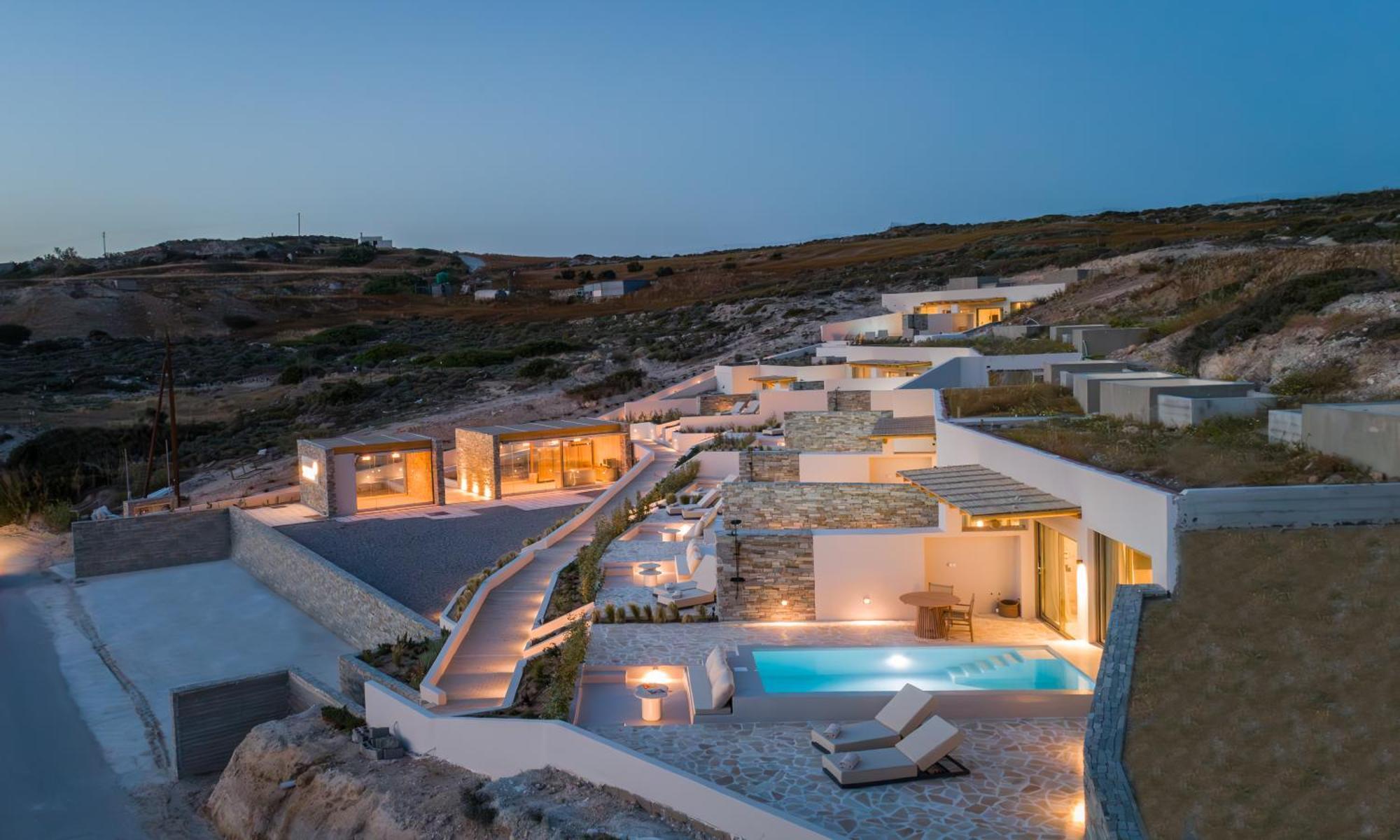 Solus Suites Milos Адамас Екстер'єр фото