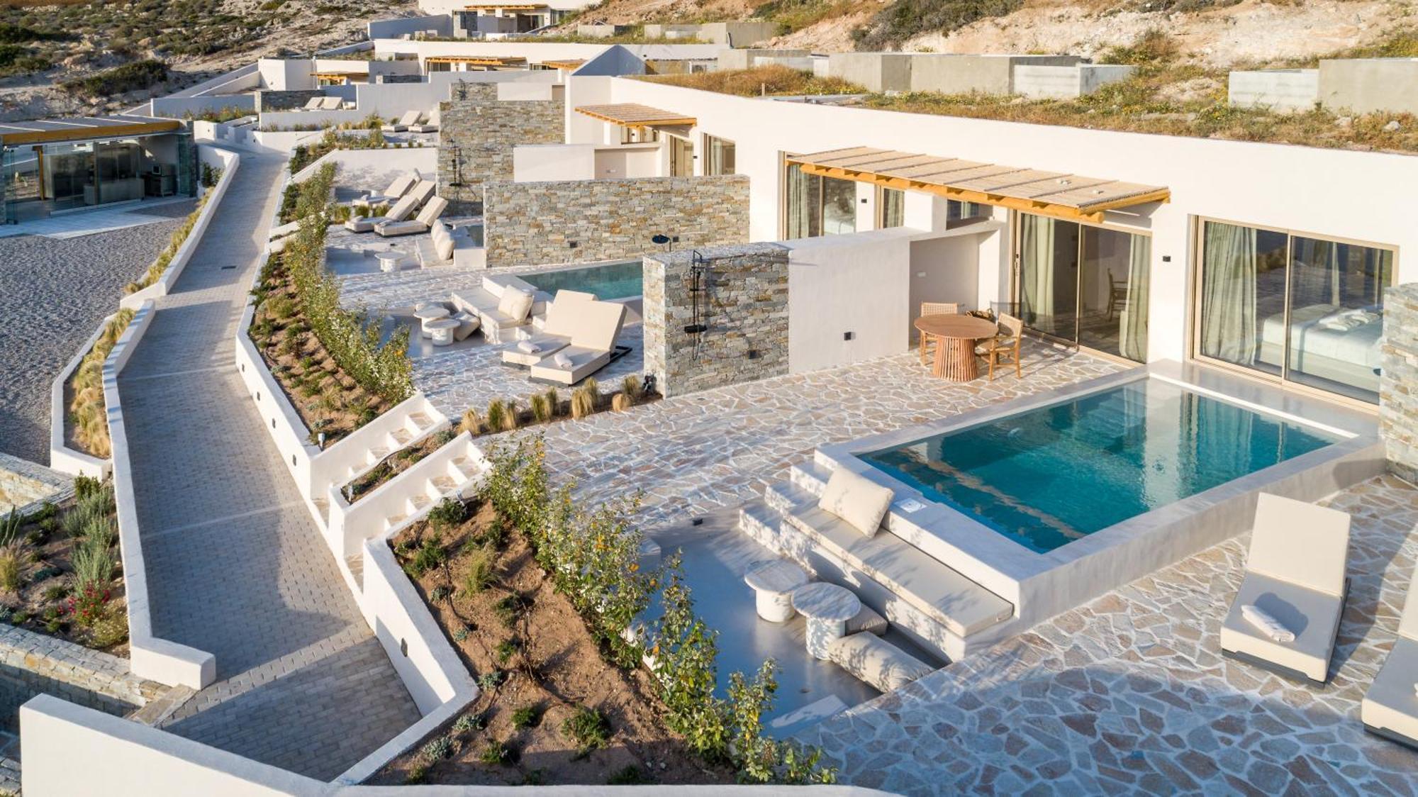 Solus Suites Milos Адамас Екстер'єр фото