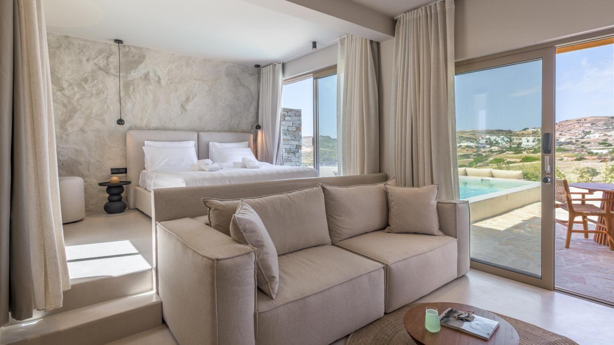 Solus Suites Milos Адамас Екстер'єр фото
