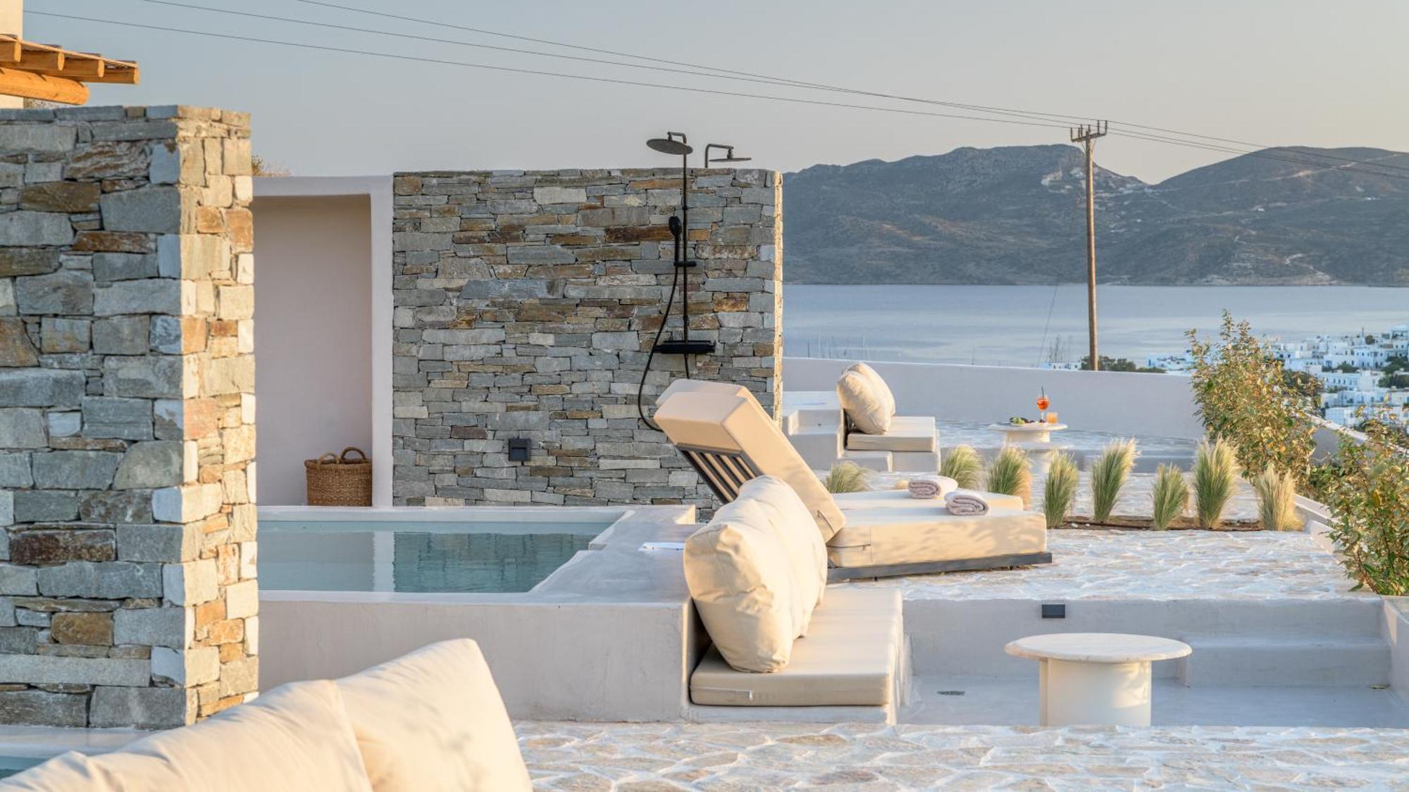 Solus Suites Milos Адамас Екстер'єр фото