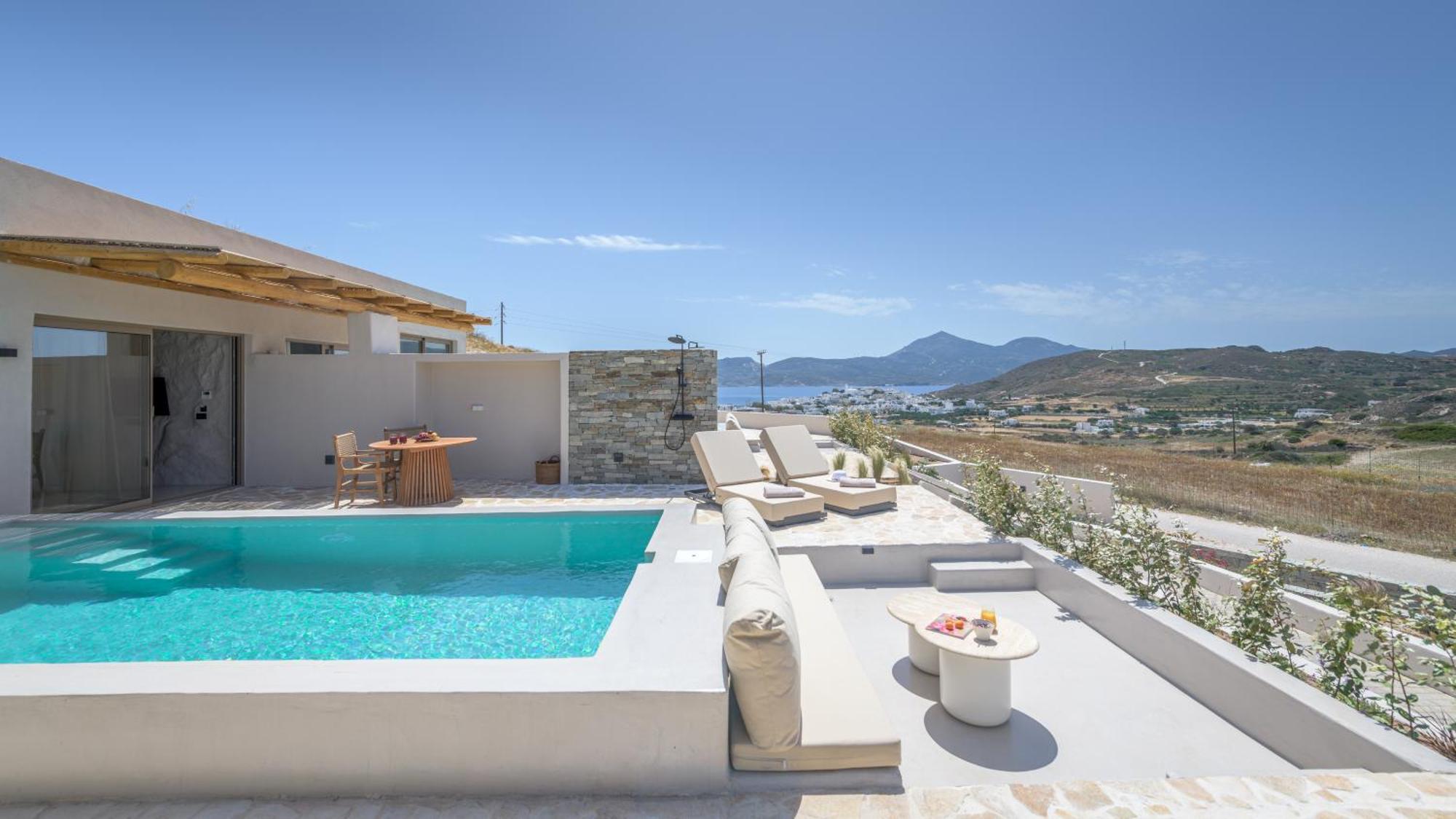 Solus Suites Milos Адамас Екстер'єр фото