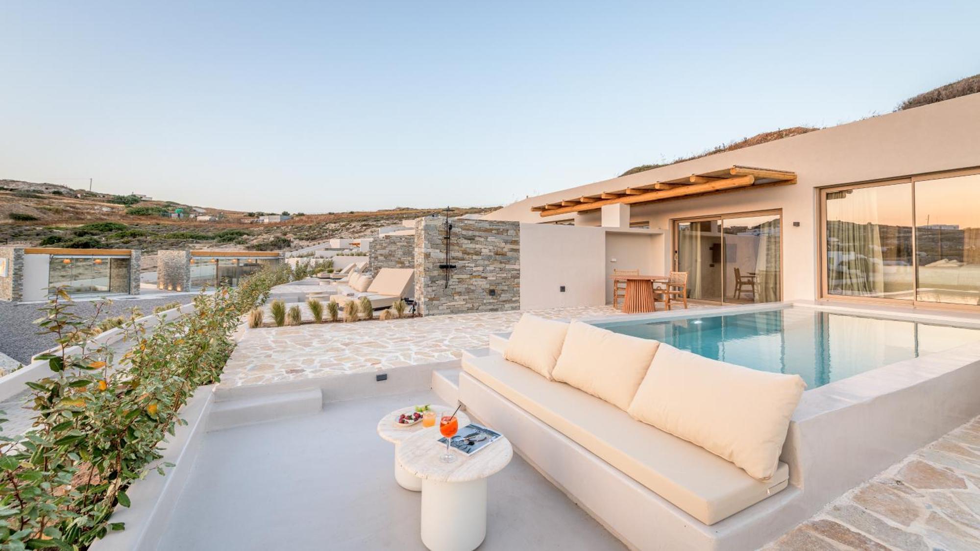 Solus Suites Milos Адамас Екстер'єр фото