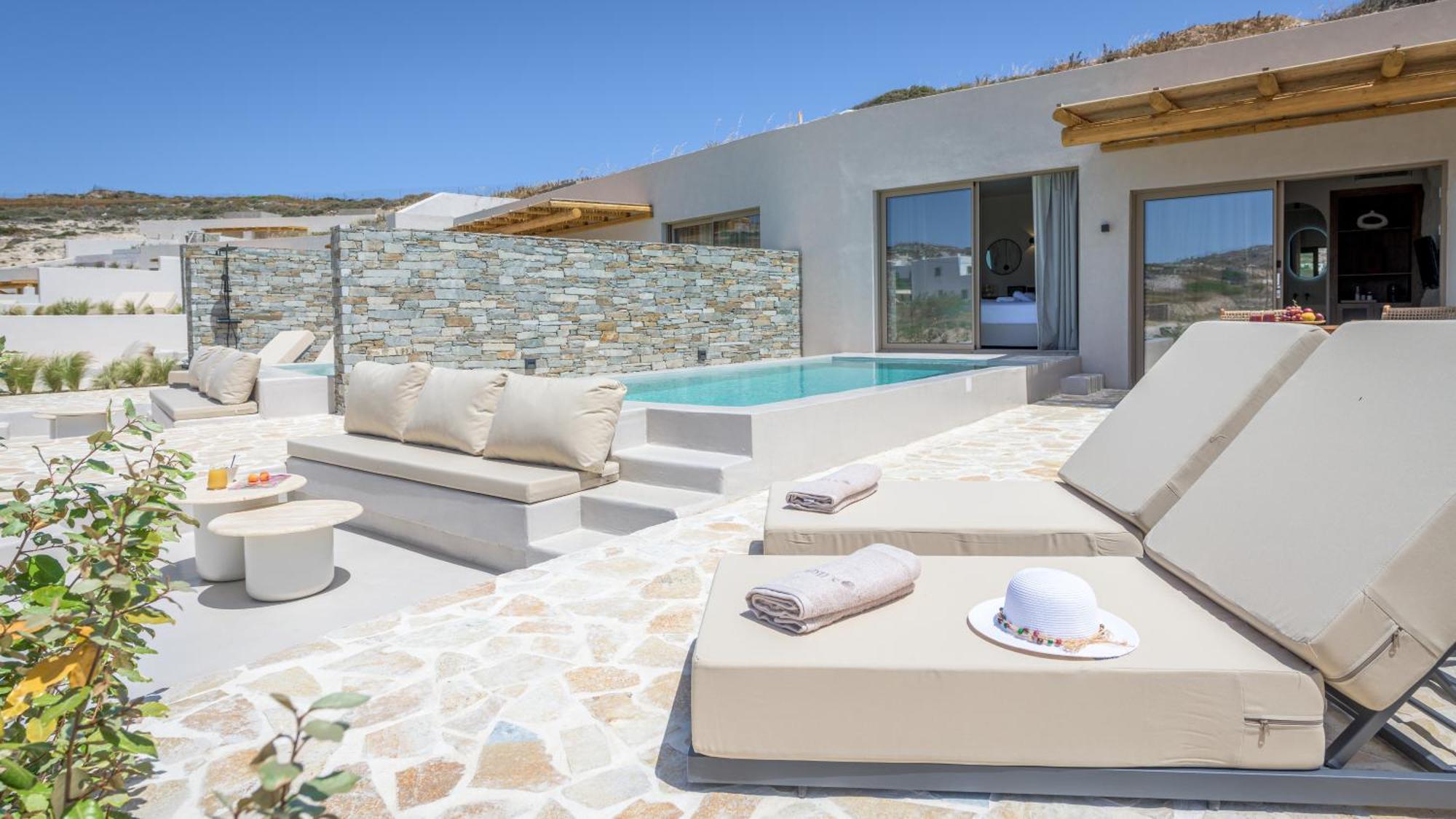 Solus Suites Milos Адамас Екстер'єр фото