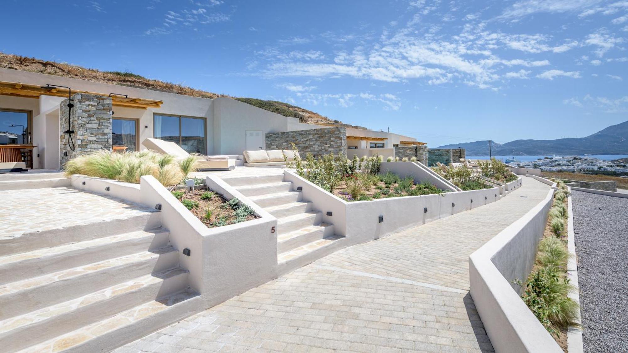 Solus Suites Milos Адамас Екстер'єр фото