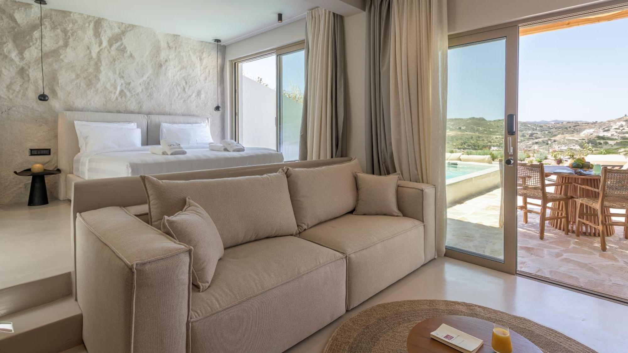 Solus Suites Milos Адамас Екстер'єр фото