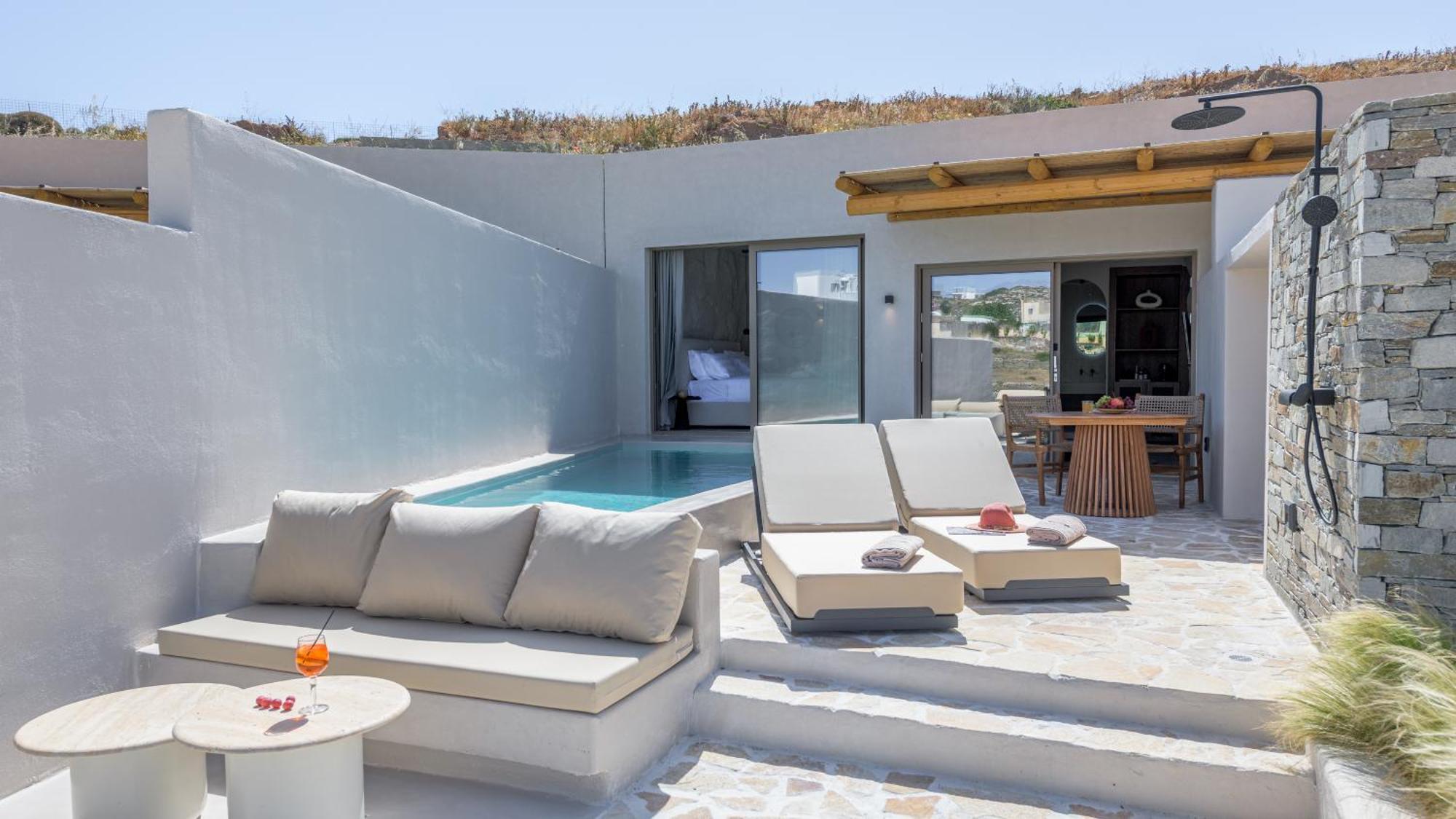 Solus Suites Milos Адамас Екстер'єр фото