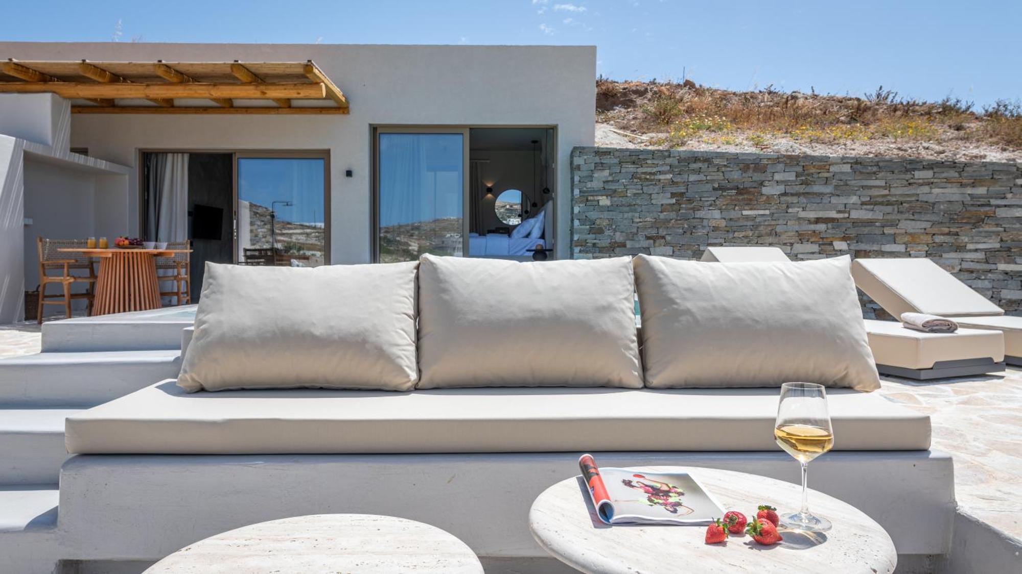 Solus Suites Milos Адамас Екстер'єр фото
