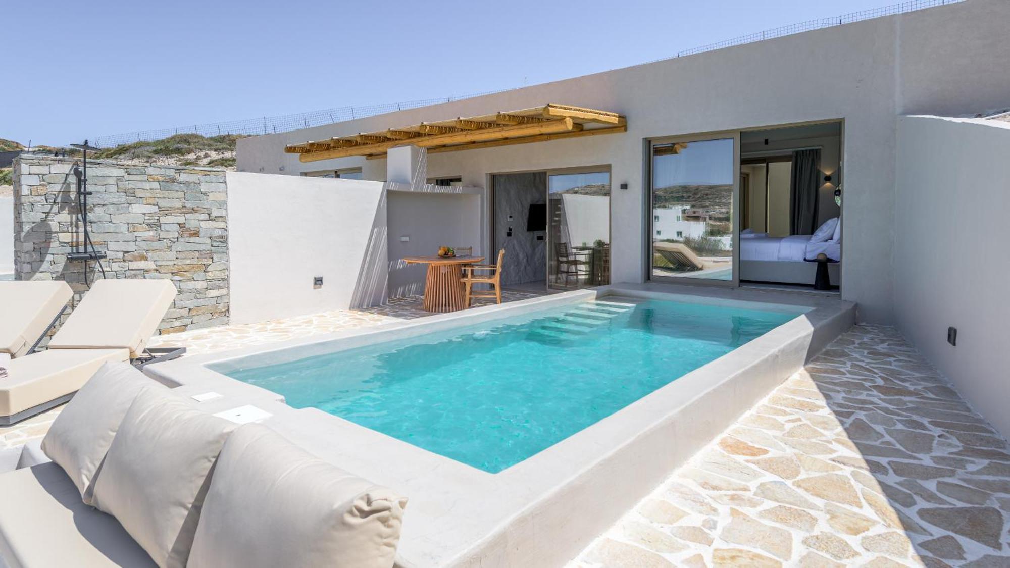Solus Suites Milos Адамас Екстер'єр фото